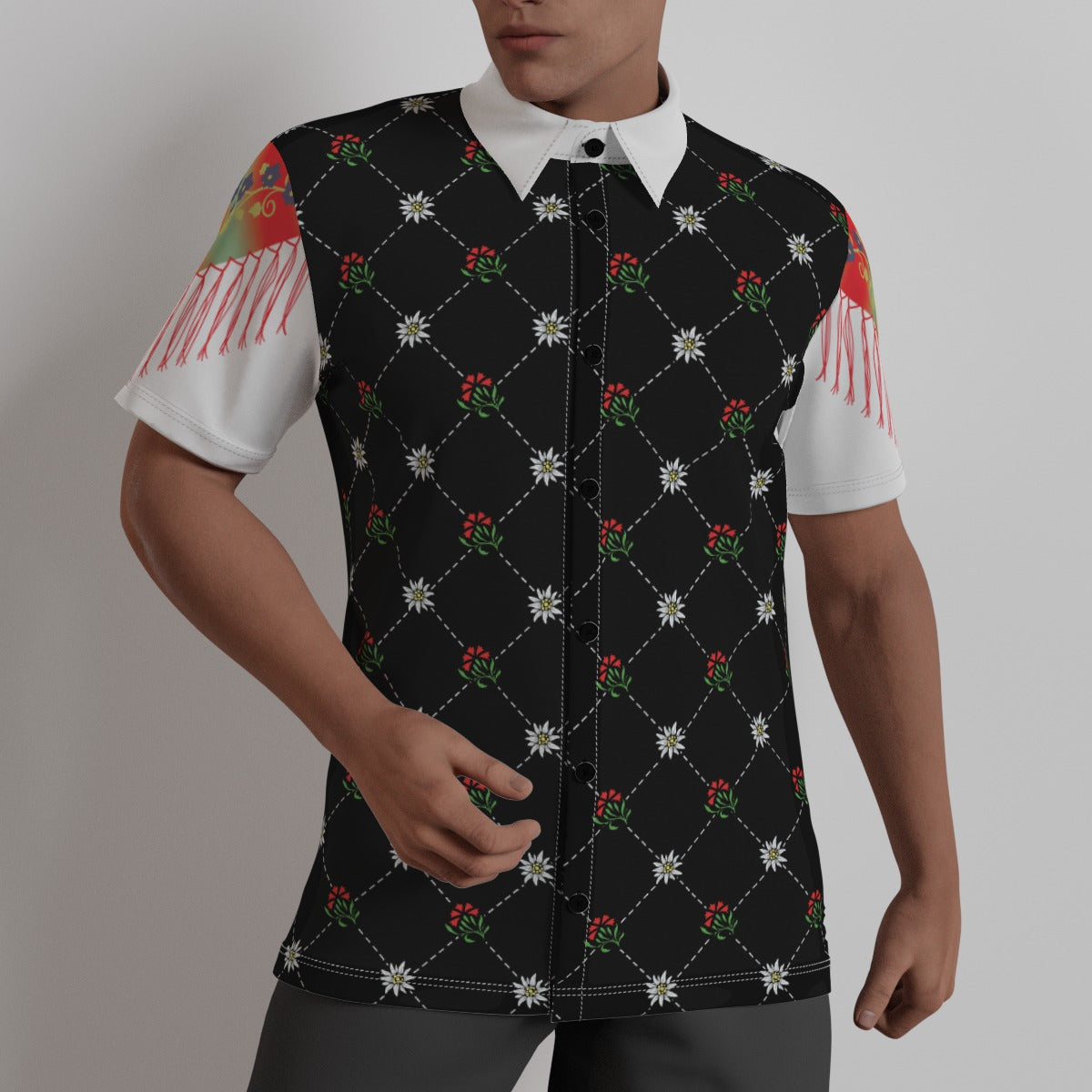 Long-sleeved shirt | Slovenian national costume | Men's