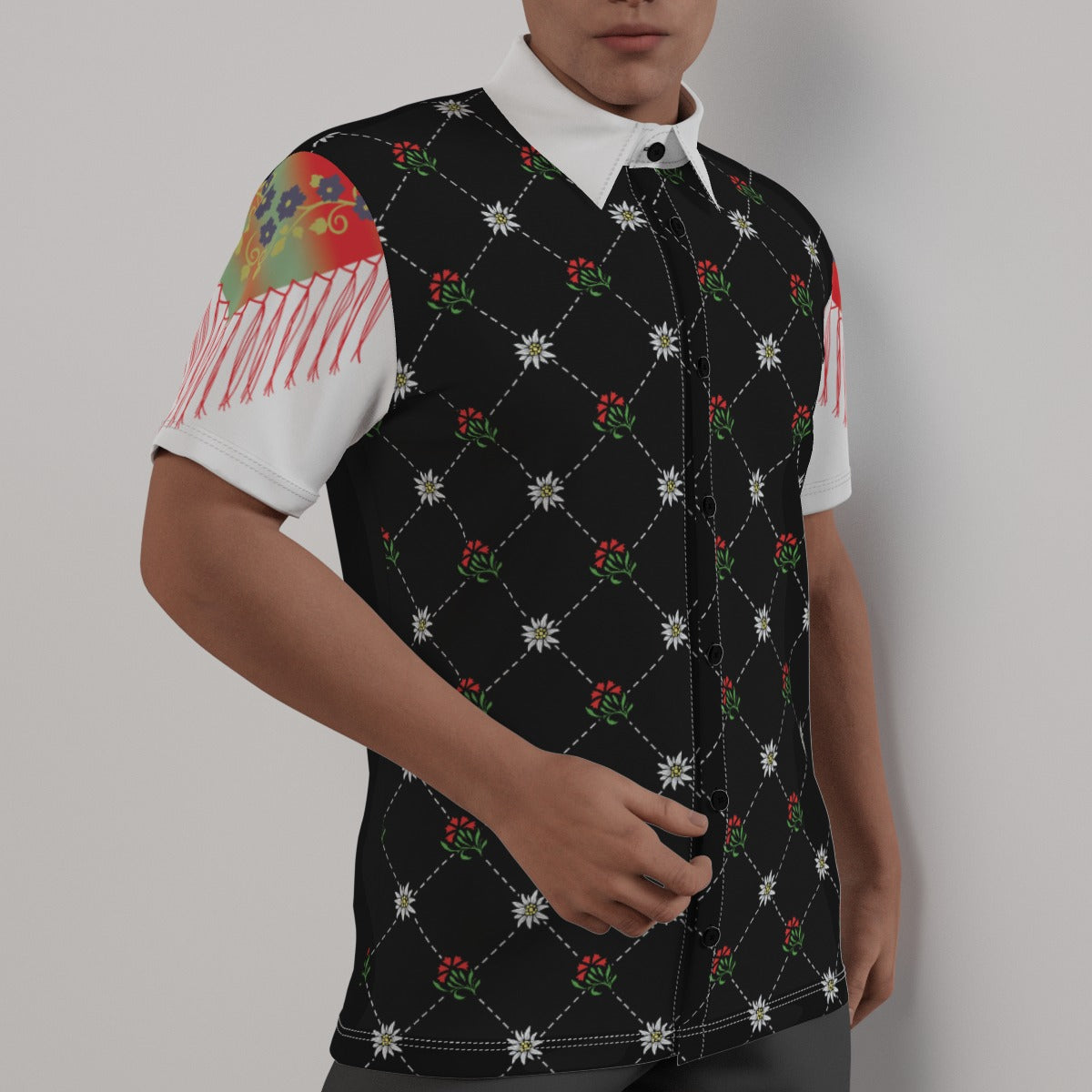 Long-sleeved shirt | Slovenian national costume | Men's
